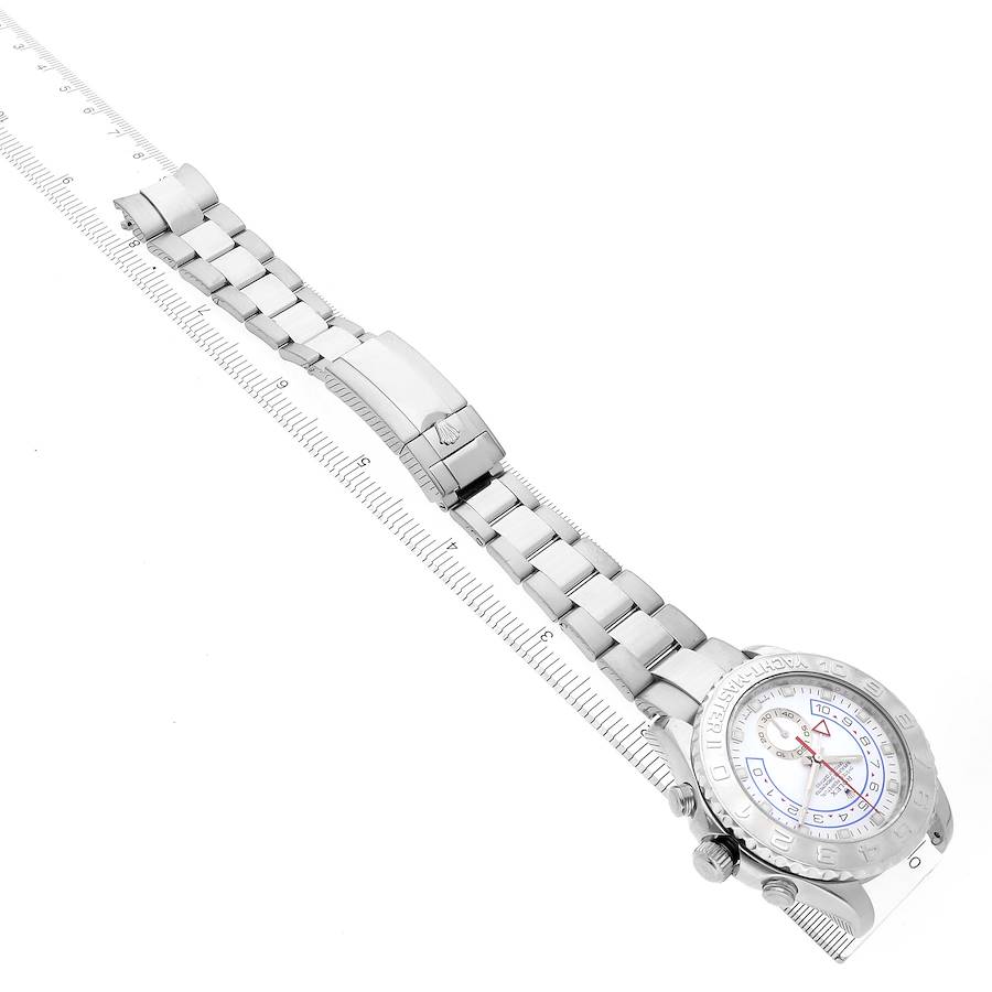 Rolex Yachtmaster II Regatta White Gold Platinum Mens Watch 116689