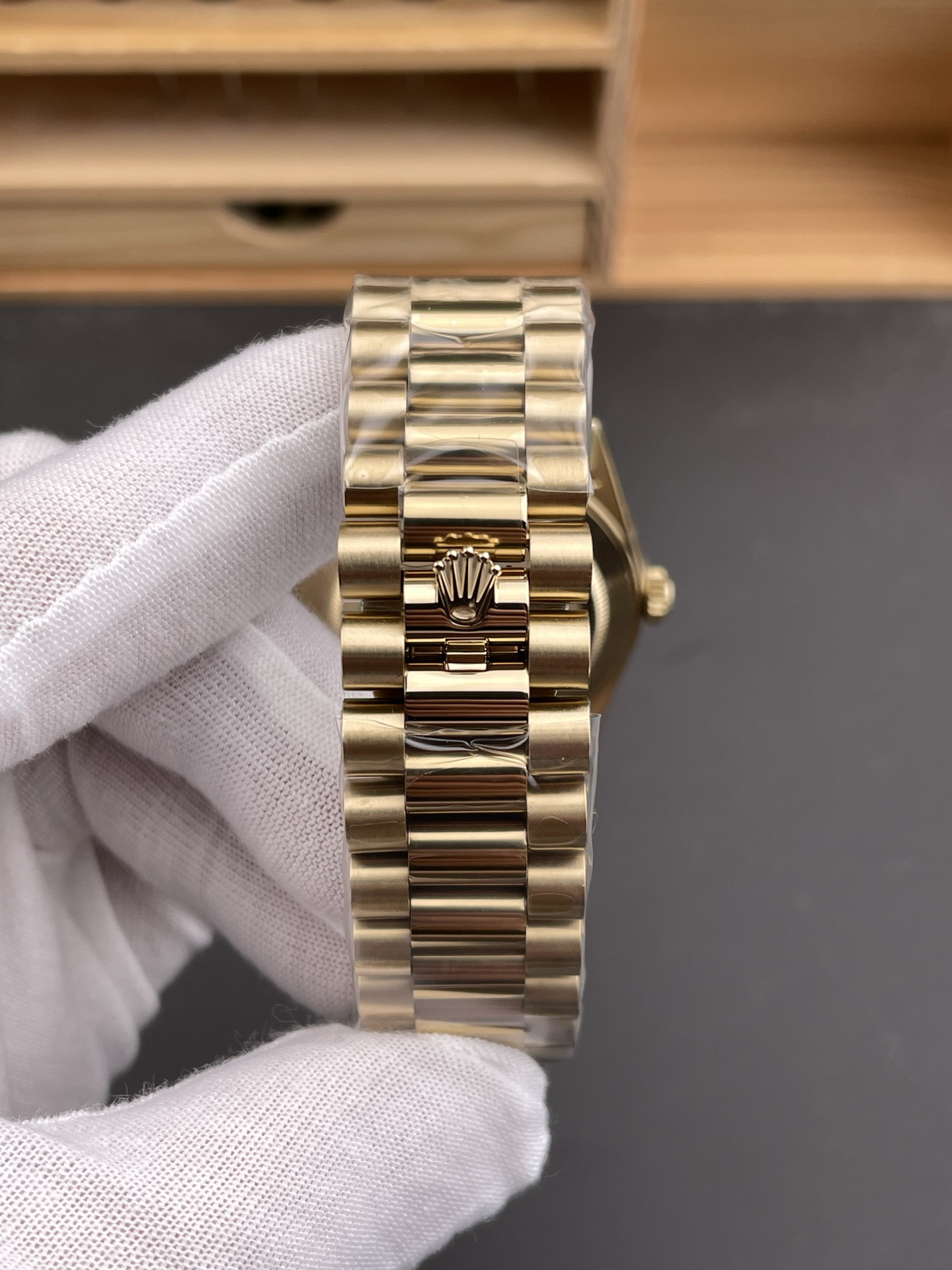 Day-Date Smoky Green Dial