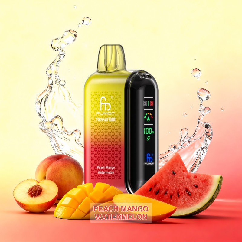 🔥 Fumot Tornado 20000 Dual Mesh Disposable Vape | 2% Nikotyny 💨 20 000 Puffów ⚡ Podwójna Siatka Mesh 🔥 | Szybka wysyłka z Polski 1-3 dni 🚚🇵🇱