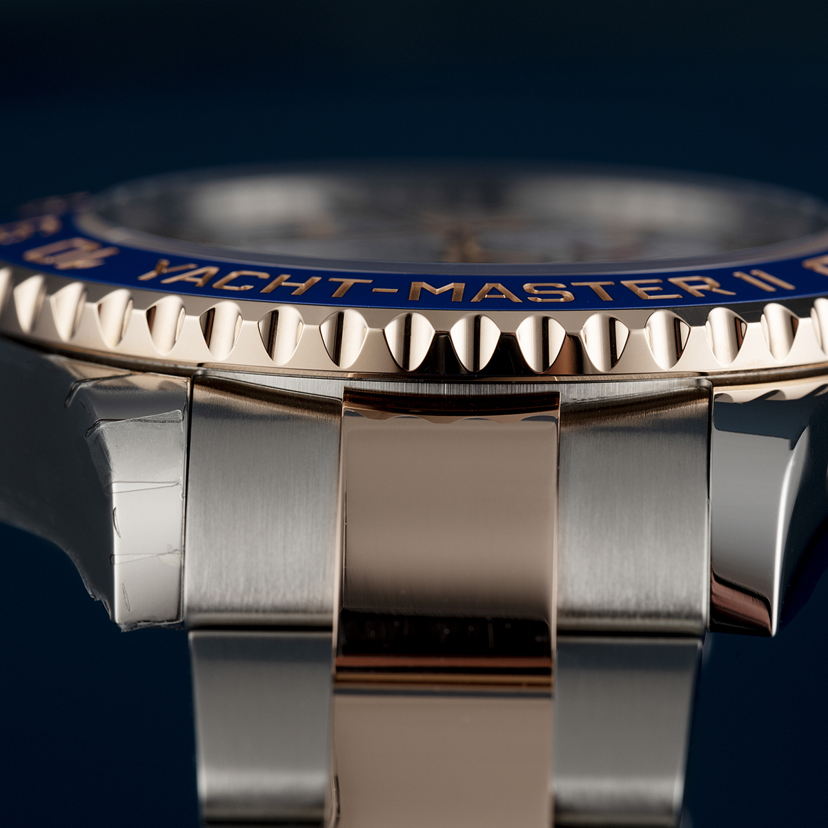 Rolex Yacht-Master II Everose Gold M116681-0002 Two-Toned Bracelets Mercedes-Benz Hour Hand /yellow gold m116688-0002 / m116680-0002 New