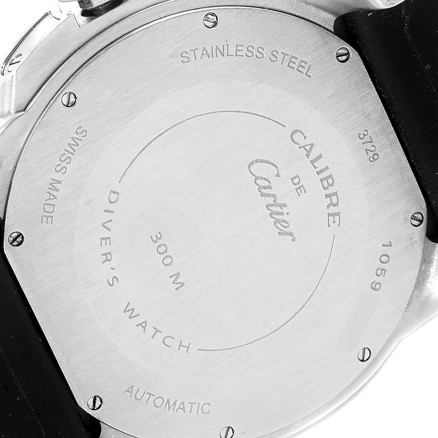Calibre Diver Black Rubber 42mm