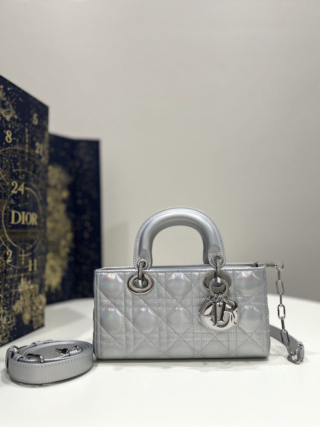 Replica Dior Lady D – Joy Bag Silver
