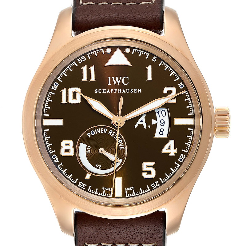 IWC Pilot Saint Exupery Rose Gold Limited Edition Watch IW320103