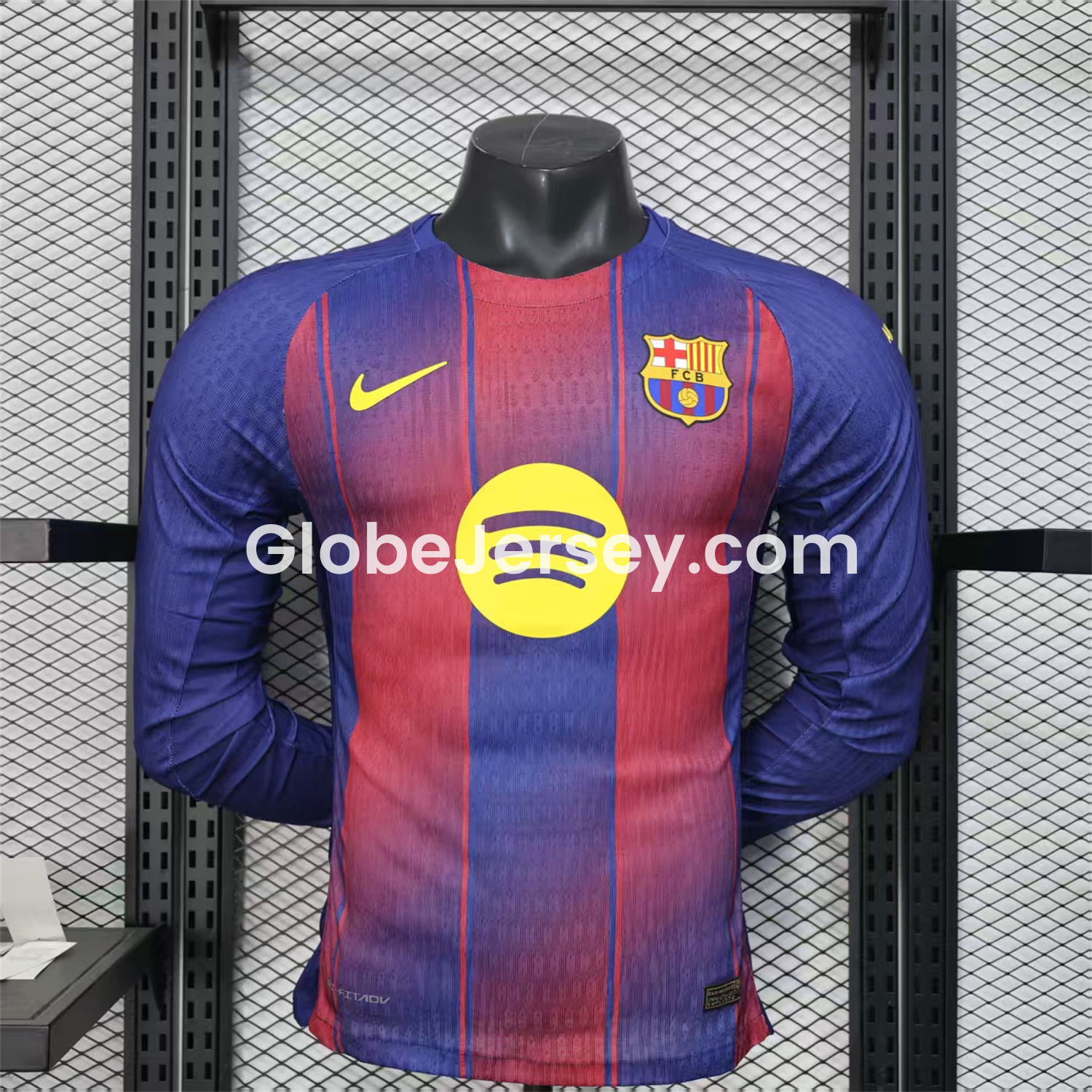 Barcelona 25-26 Home Long Sleeves Jersey (Leaked Version 2) - Player Version