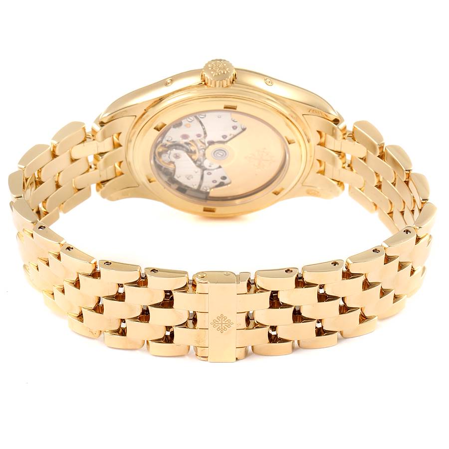 Patek Philippe Annual Calendar Moonphase Yellow Gold Mens Watch 5036
