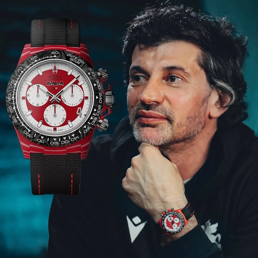 Rolex Daytona "DiW x KAKHA KALADZE" Quartz Fiber Rolex Watch