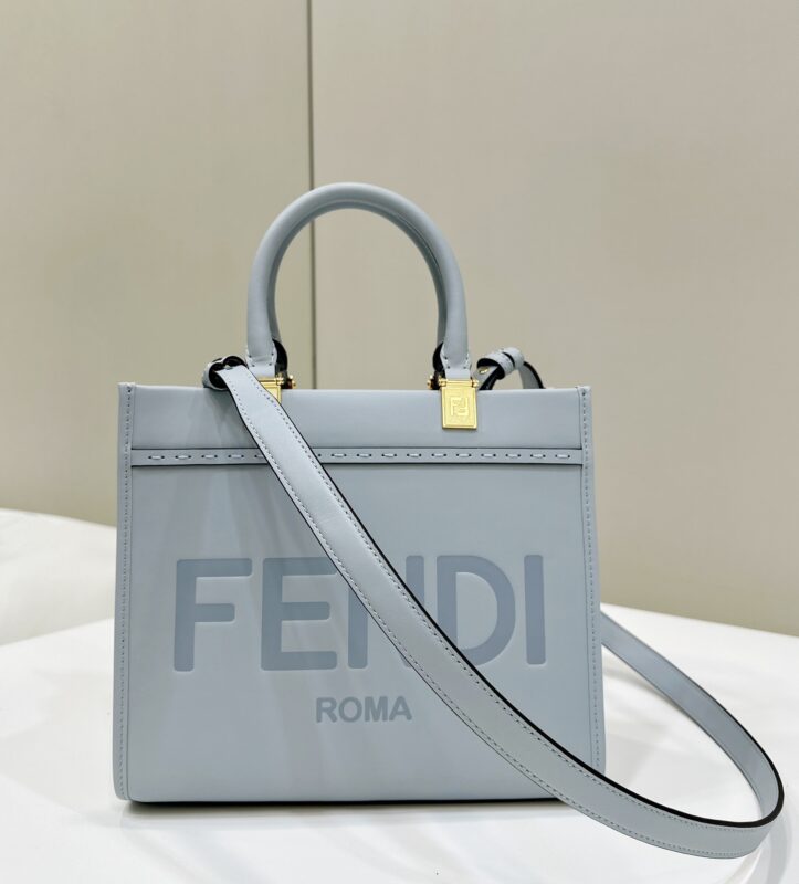 Replica Fendi Small Tote Sky Blue