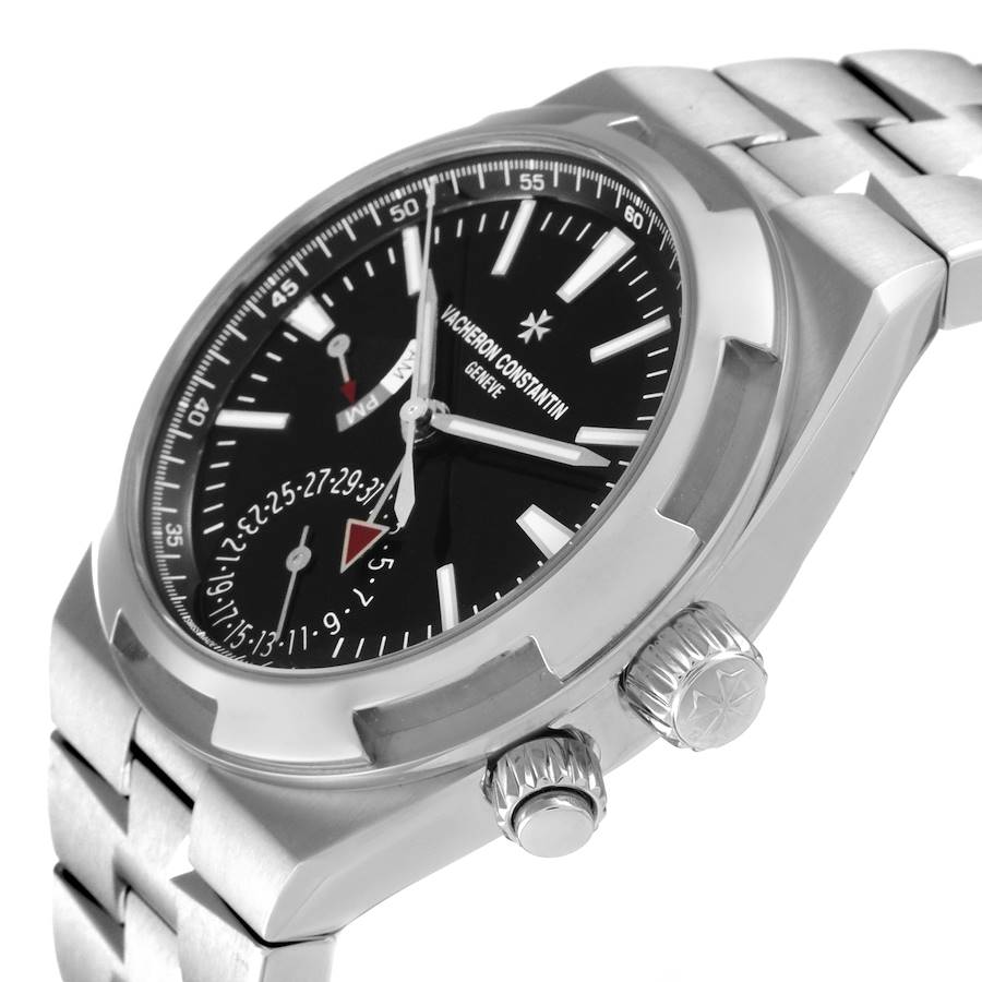Vacheron Constantin Overseas Dual Time Steel Mens Watch 7900V