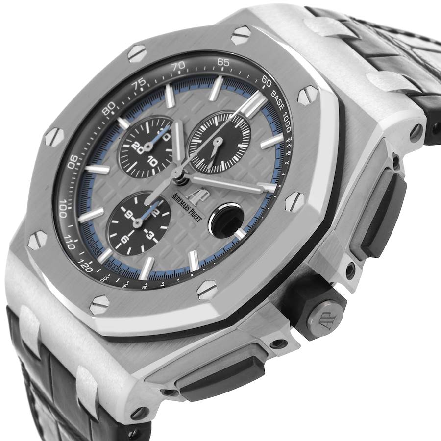 Audemars Piguet Royal Oak Offshore Limited Edition White Gold Mens Watch 26417BC