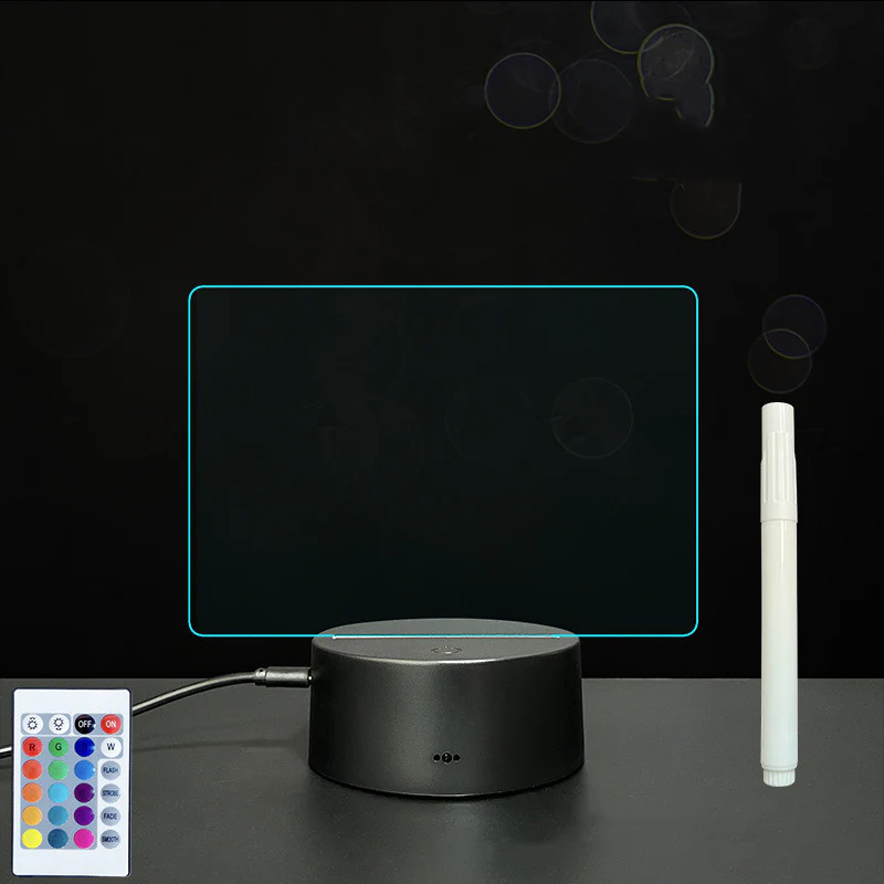 3D Acrylic Board Handwriting Message Board