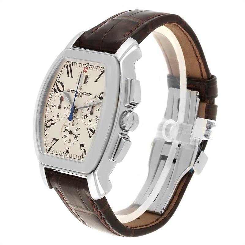 Vacheron Constantin Royal Eagle Chronograph Silver Dial Mens Watch 49145