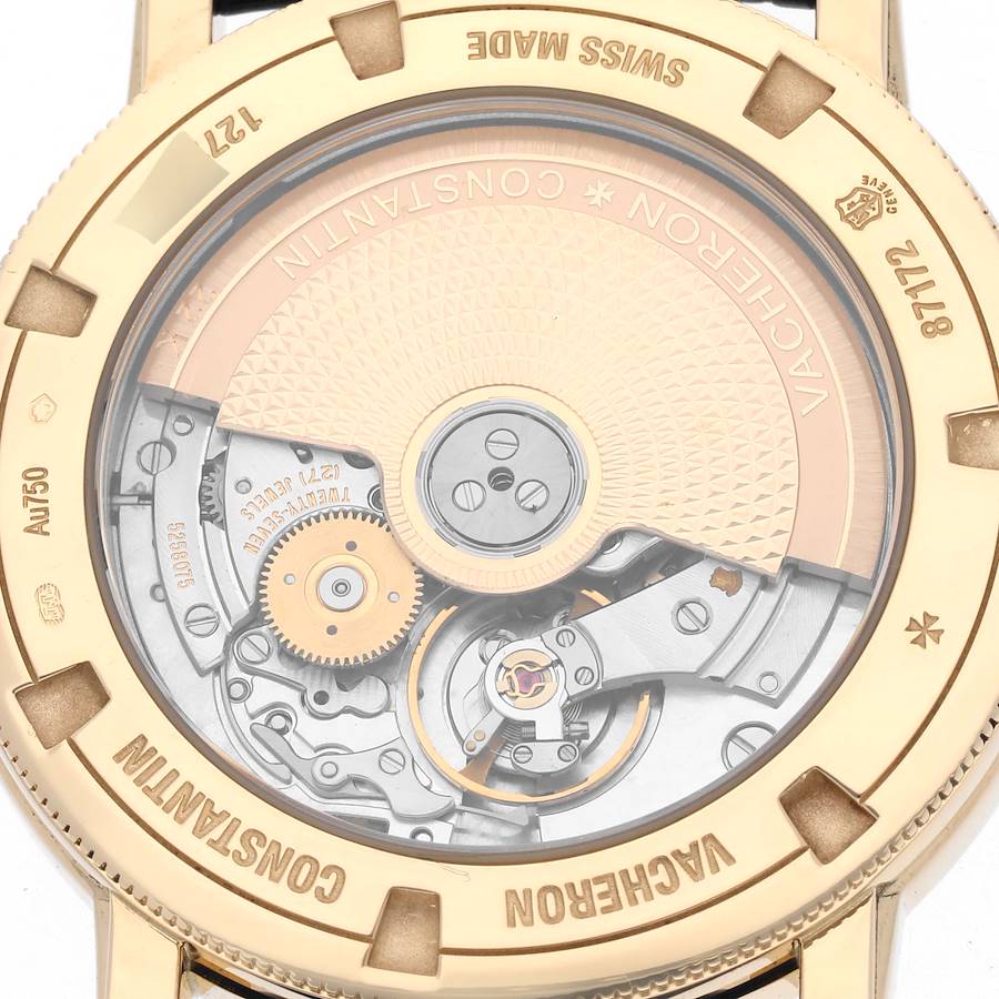 Vacheron Constantin Traditionnelle 38mm Yellow Gold Mens Watch 87172