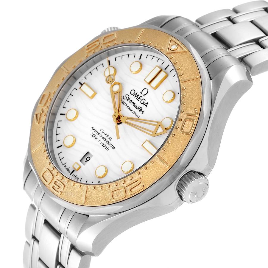 Omega Seamaster Paris 2024 Steel Yellow Gold Watch 522.21.42.20.04.001 Unworn