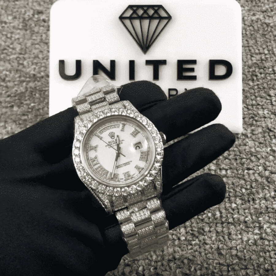 Rolex Day-Date II 218239 Diamond Premium Re-creation