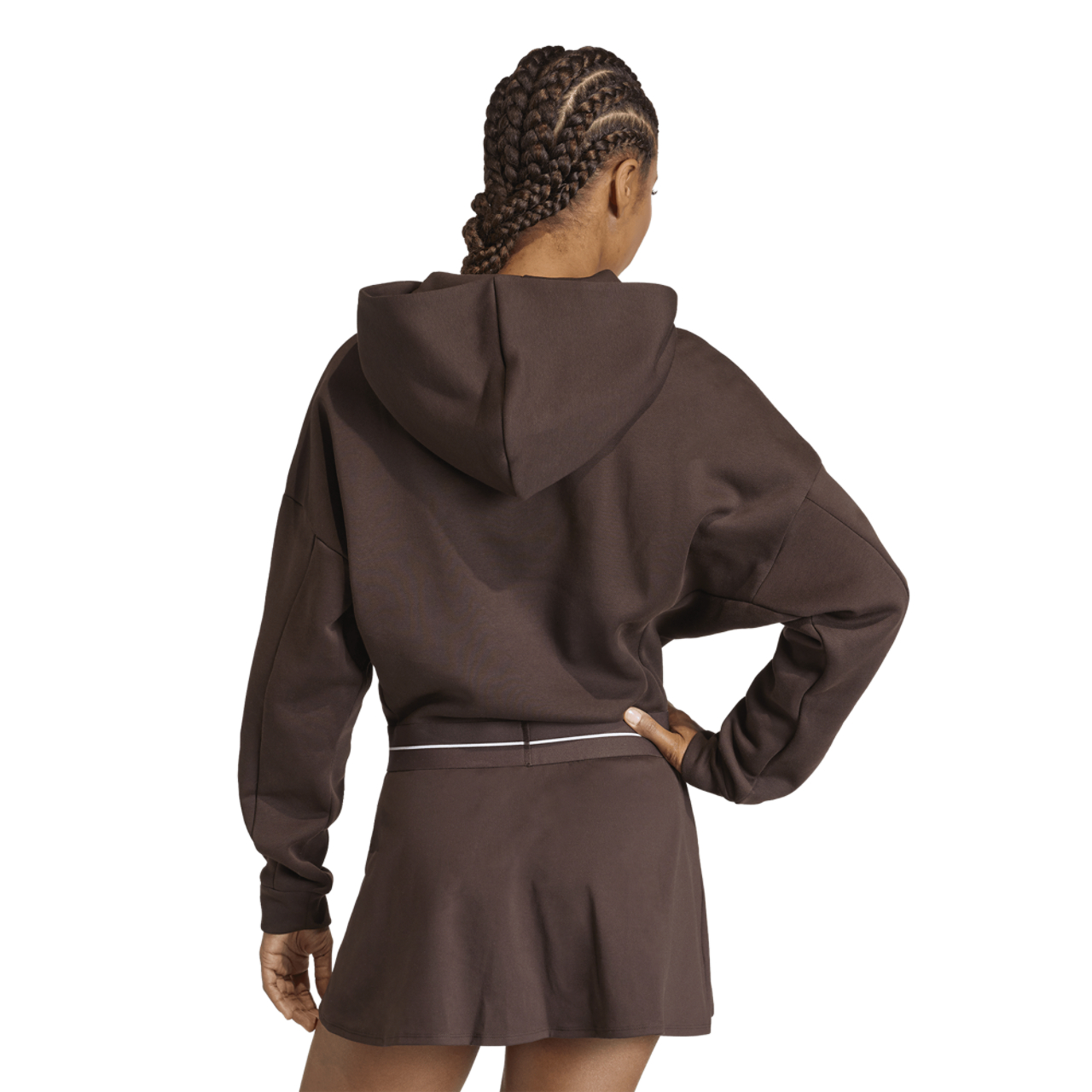 adidas Hyperglam Training Cropped Hoodie