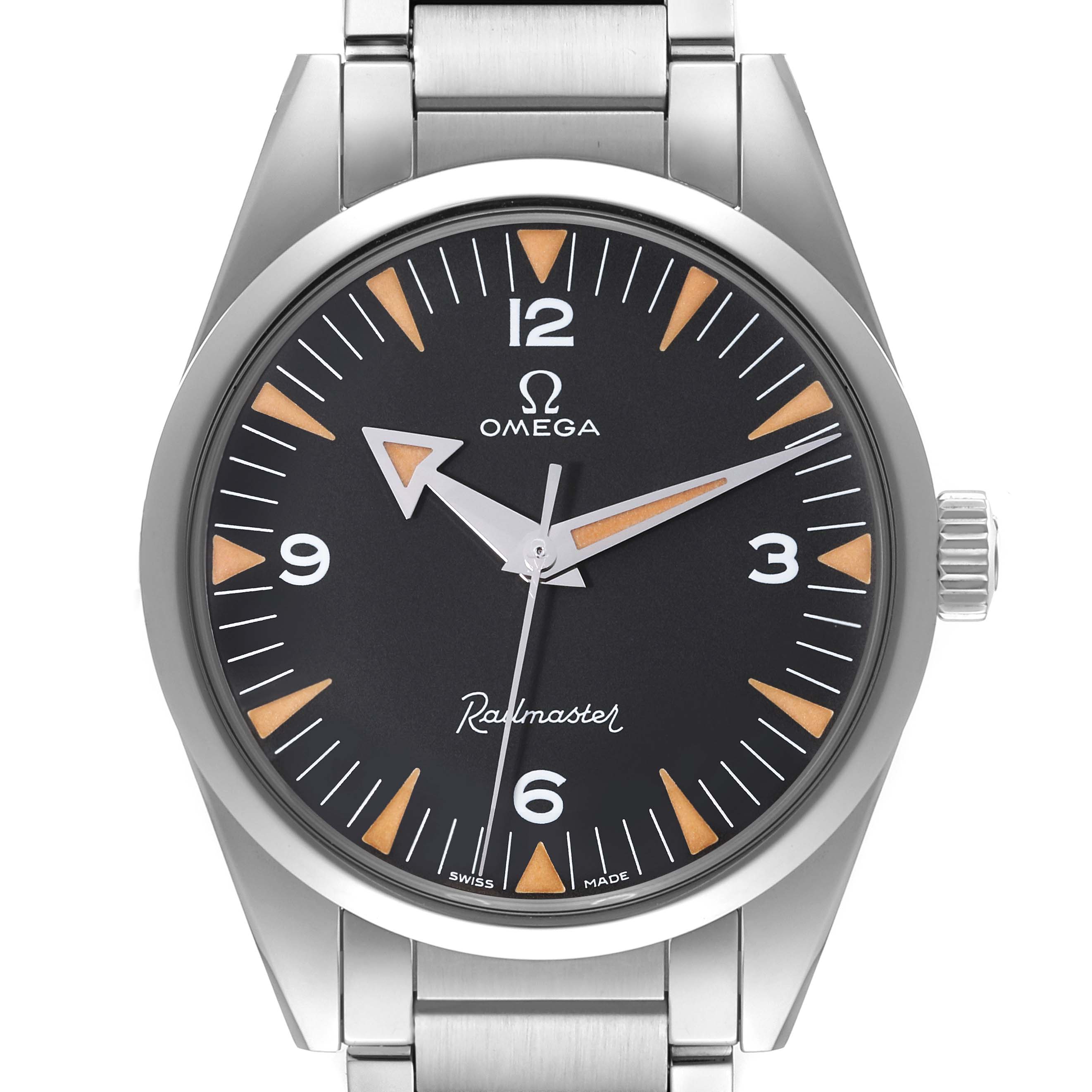 Omega Railmaster 1957 Trilogy Limited Edition Steel Mens Watch 38.0 MM 220.10.38.20.01.002