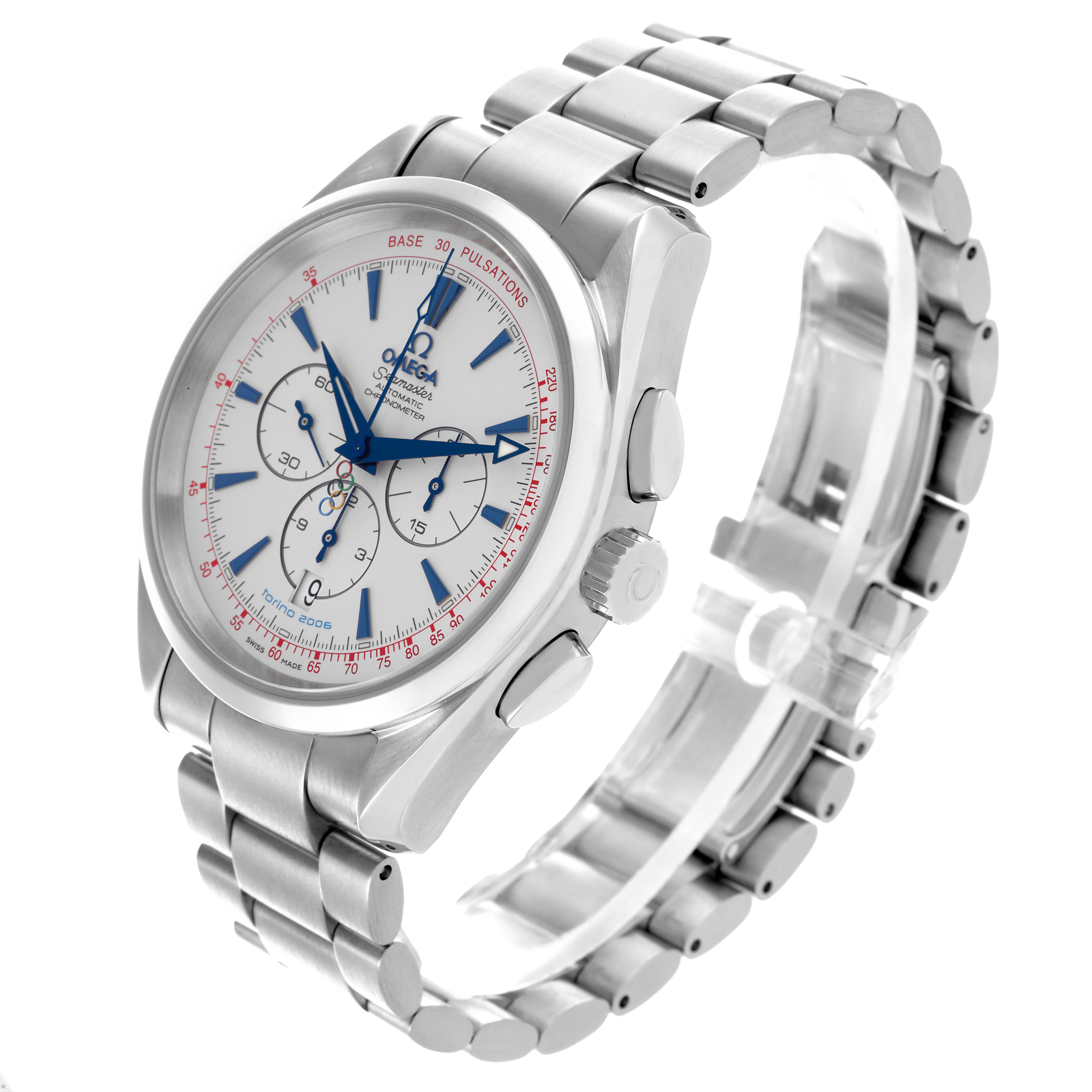 Omega Seamaster Aqua Terra Torino Olympics Steel Mens Watch 42.0 MM 2515.30.00