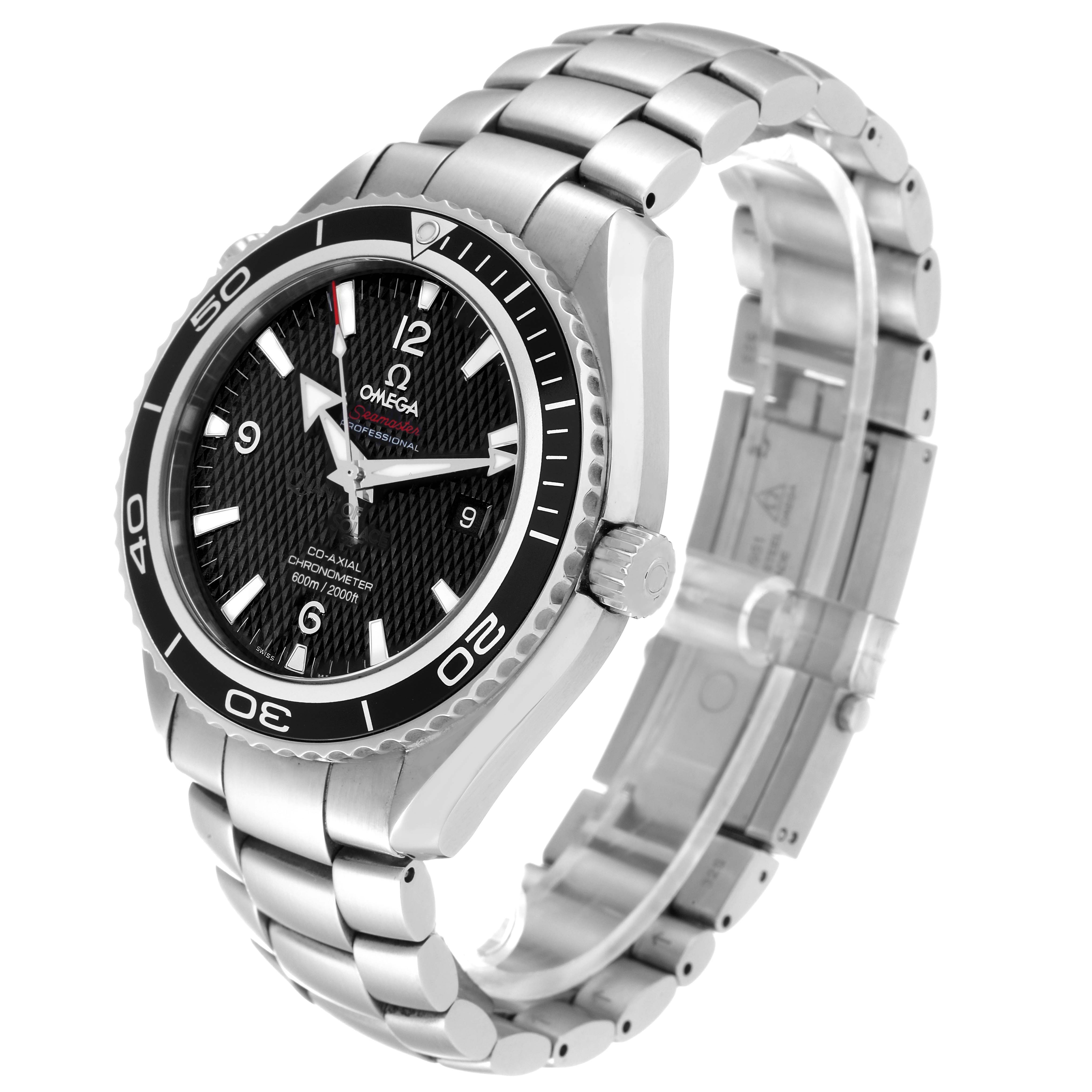 Omega Planet Ocean Quantum Solace Limited Edition Steel Mens Watch 45.5 MM 222.30.46.20.01.001 Card