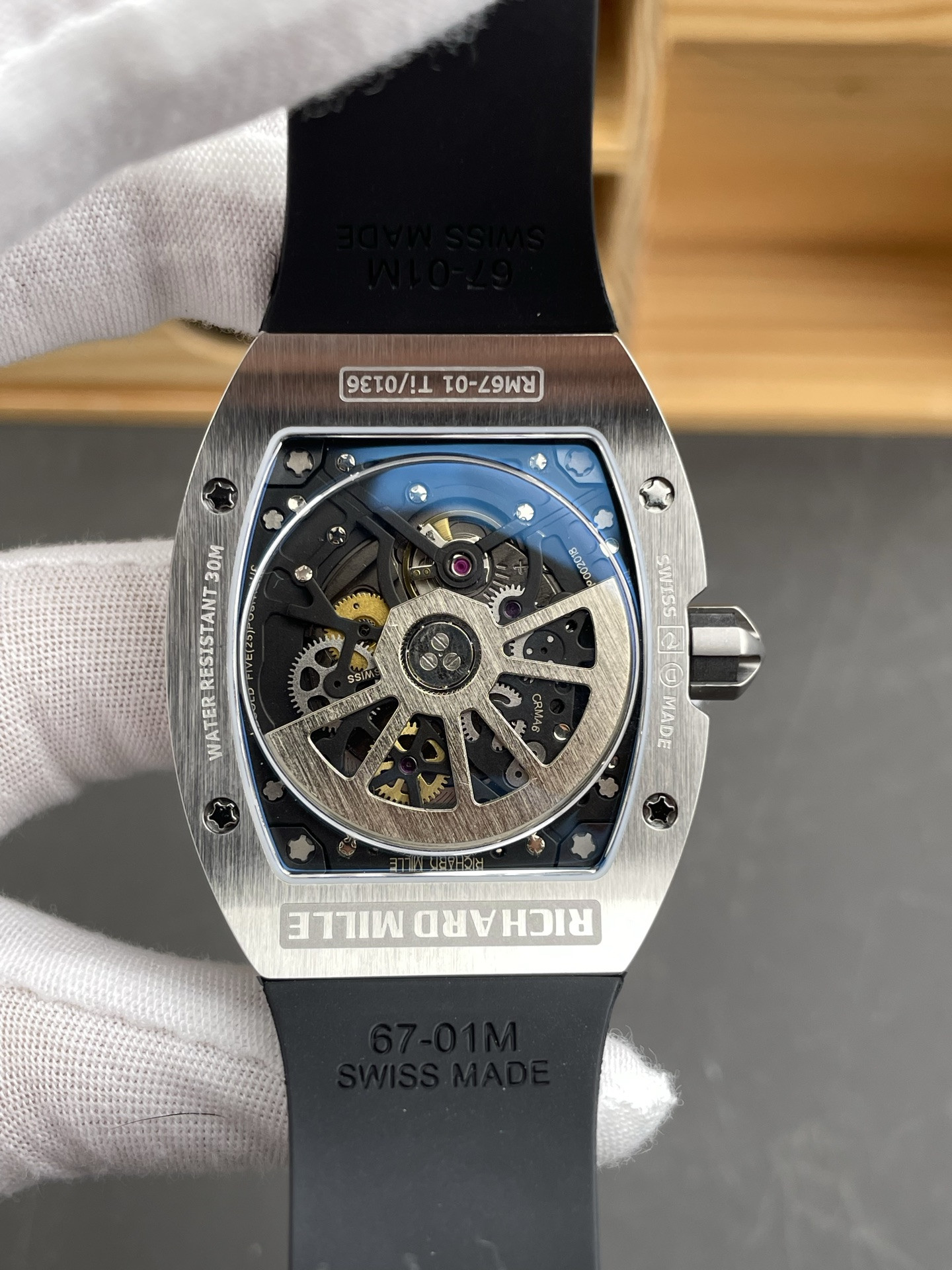 RM67-01 Titanium Case