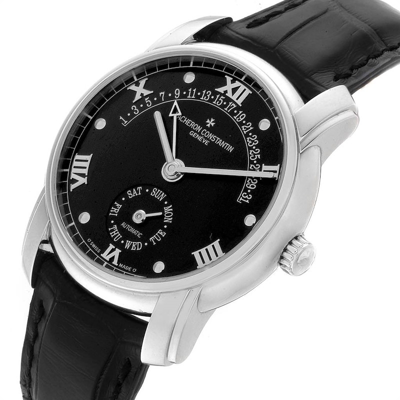 Vacheron Constantin Patrimony 31 Day Retrograde Platinum Watch 47245