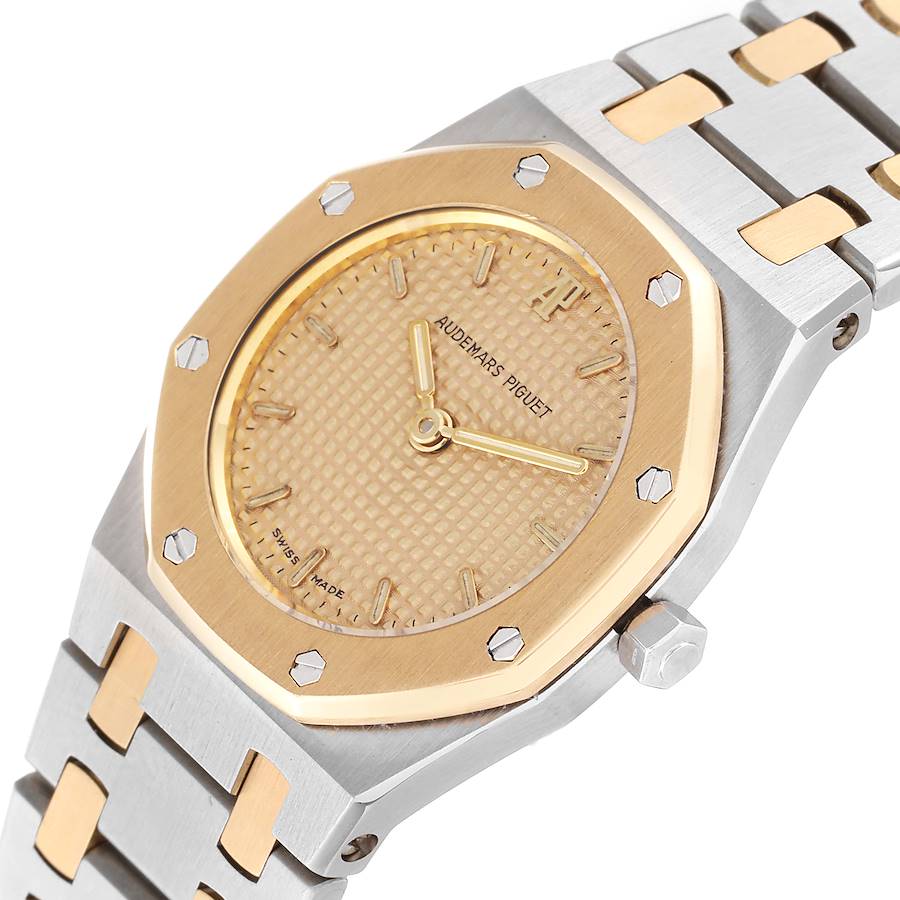 Audemars Piguet Royal Oak 24mm Steel Yellow Gold Ladies Watch