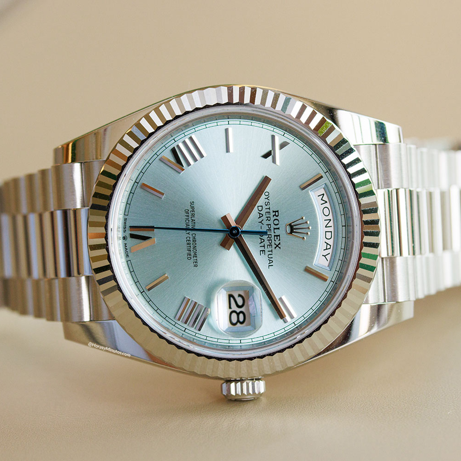 2025 NEW Rolex Land-Dweller 40 Oyster, 40 mm, Oystersteel and white gold M127334-0001