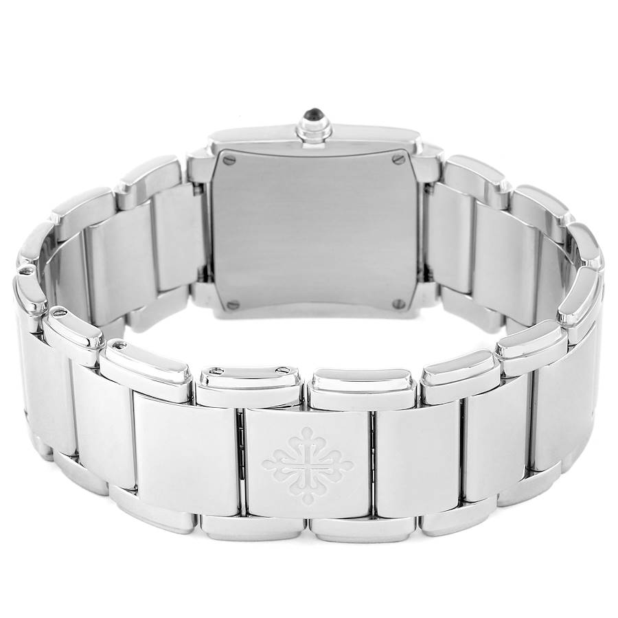 Patek Philippe Twenty-4 Black Diamond Dial Steel Ladies Watch 4910