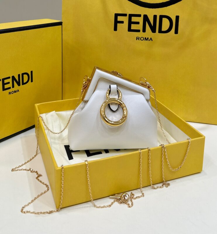 Replica Fendi First Mini White