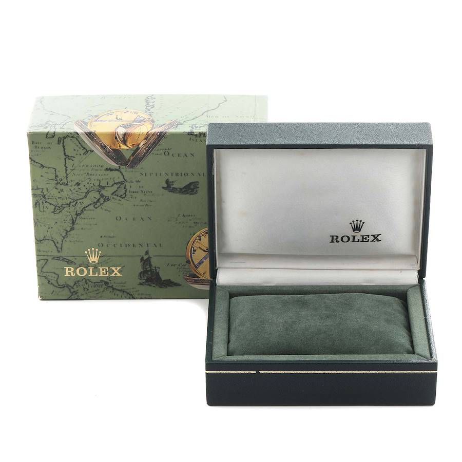 Rolex Oyster Perpetual Steel Black Dial Ladies Watch 76030