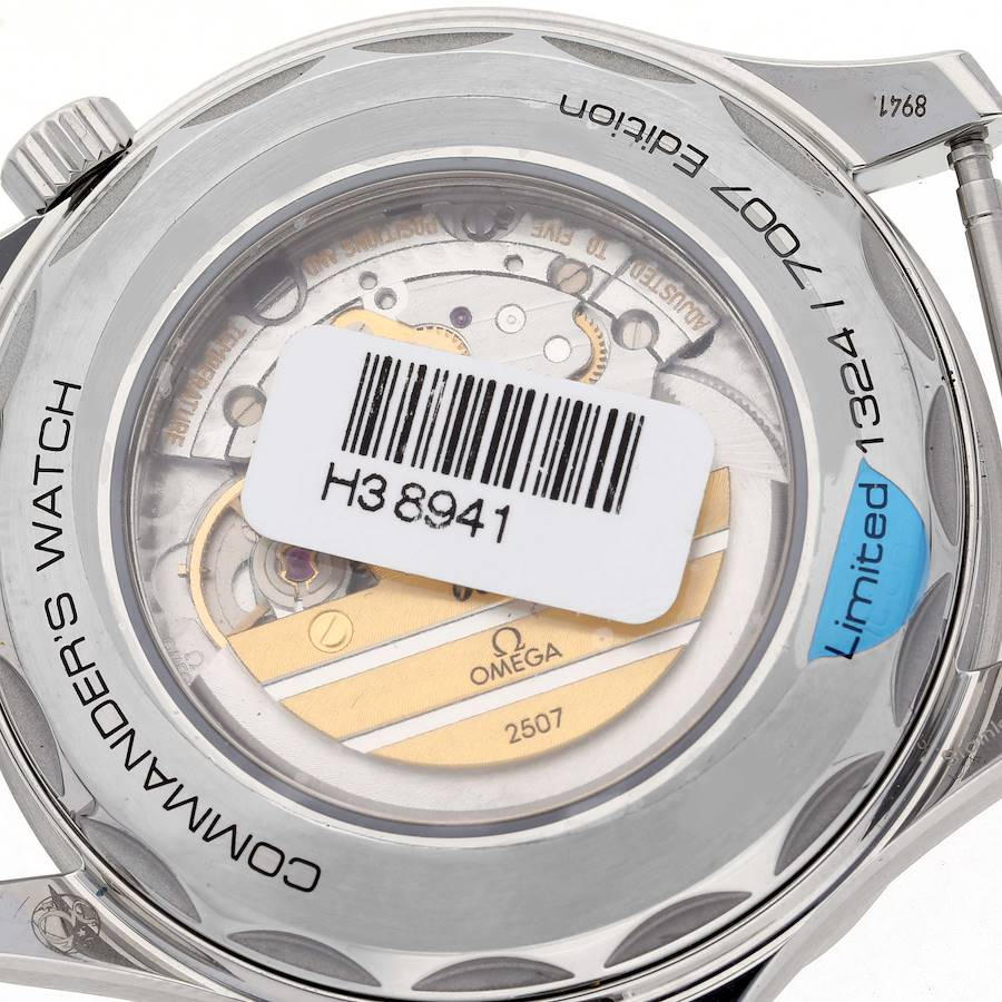 Omega Seamaster James Bond Commander LE Steel Watch 212.32.41.20.04.001