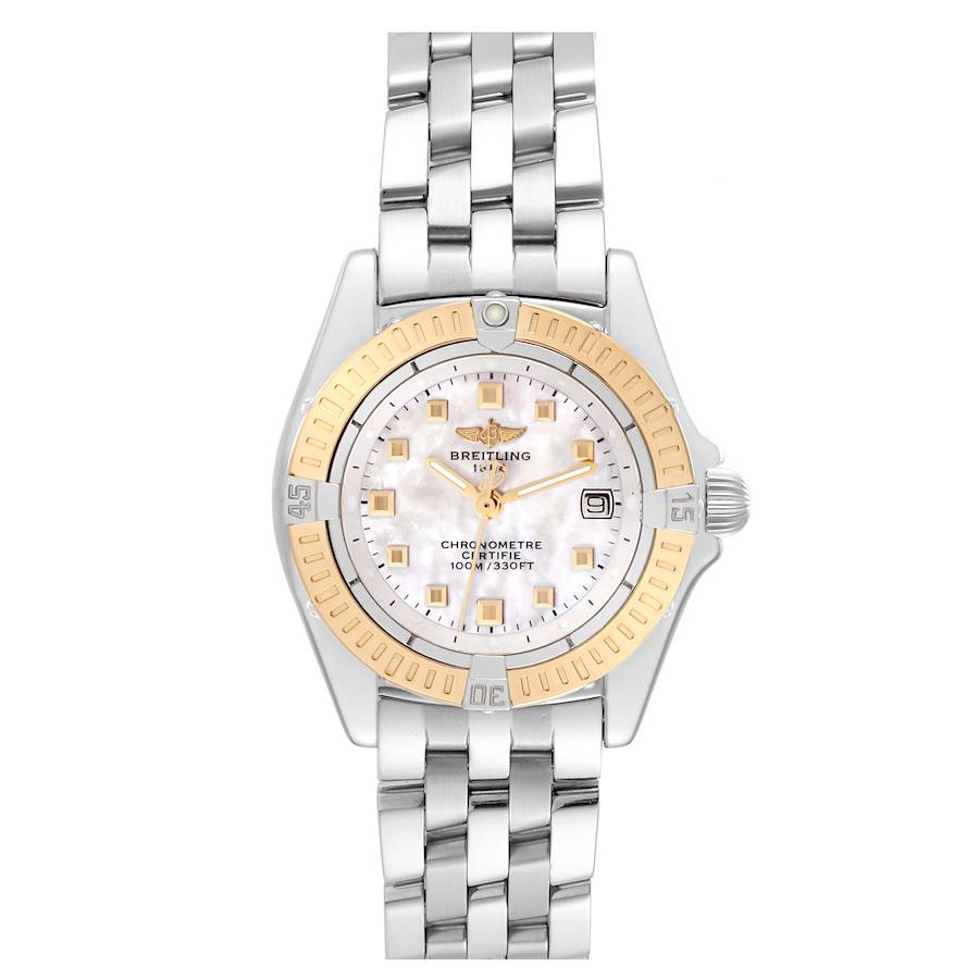 Breitling Windrider Calisto Steel Yellow Gold Ladies Watch D72345