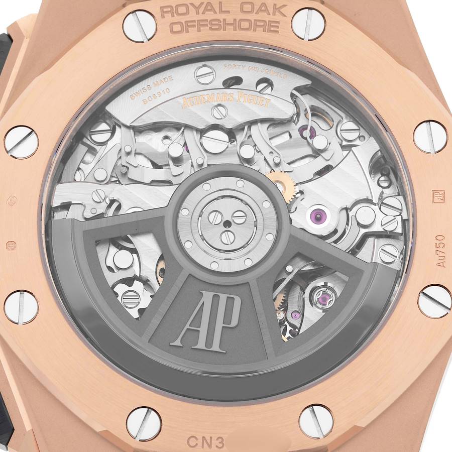 Audemars Piguet Royal Oak Offshore Rose Gold Mens Watch 26420RO