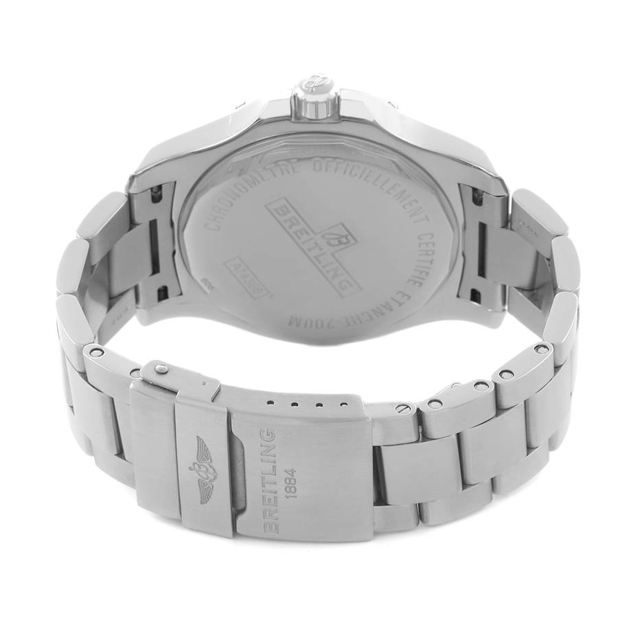 Breitling Colt Black Dial Steel Quartz Mens Watch A74388