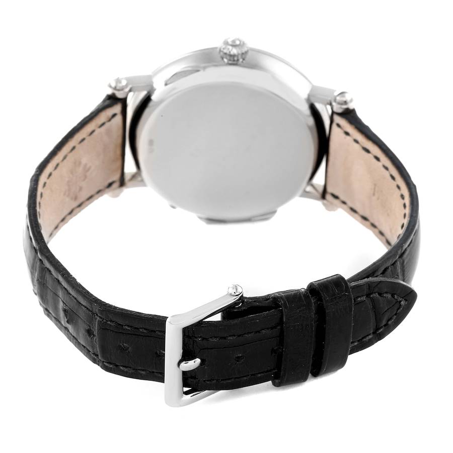 Patek Philippe Complications Moonphase White Gold Mens Watch 5015