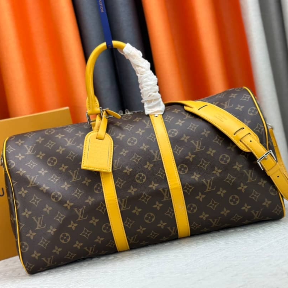 Louis Vuitton Keepall Bandoulière 50 Yellow 50cm M46771