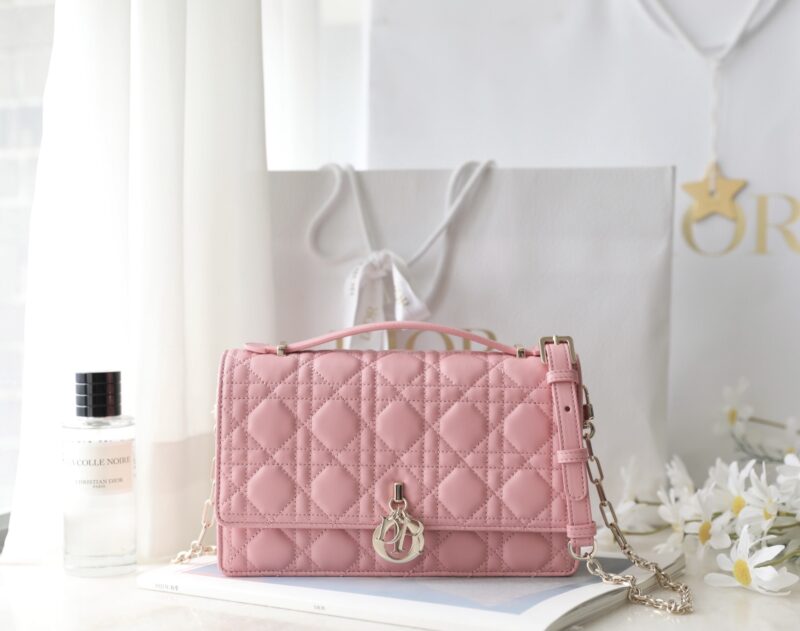 Replica My Dior Top Handle Bag Pink
