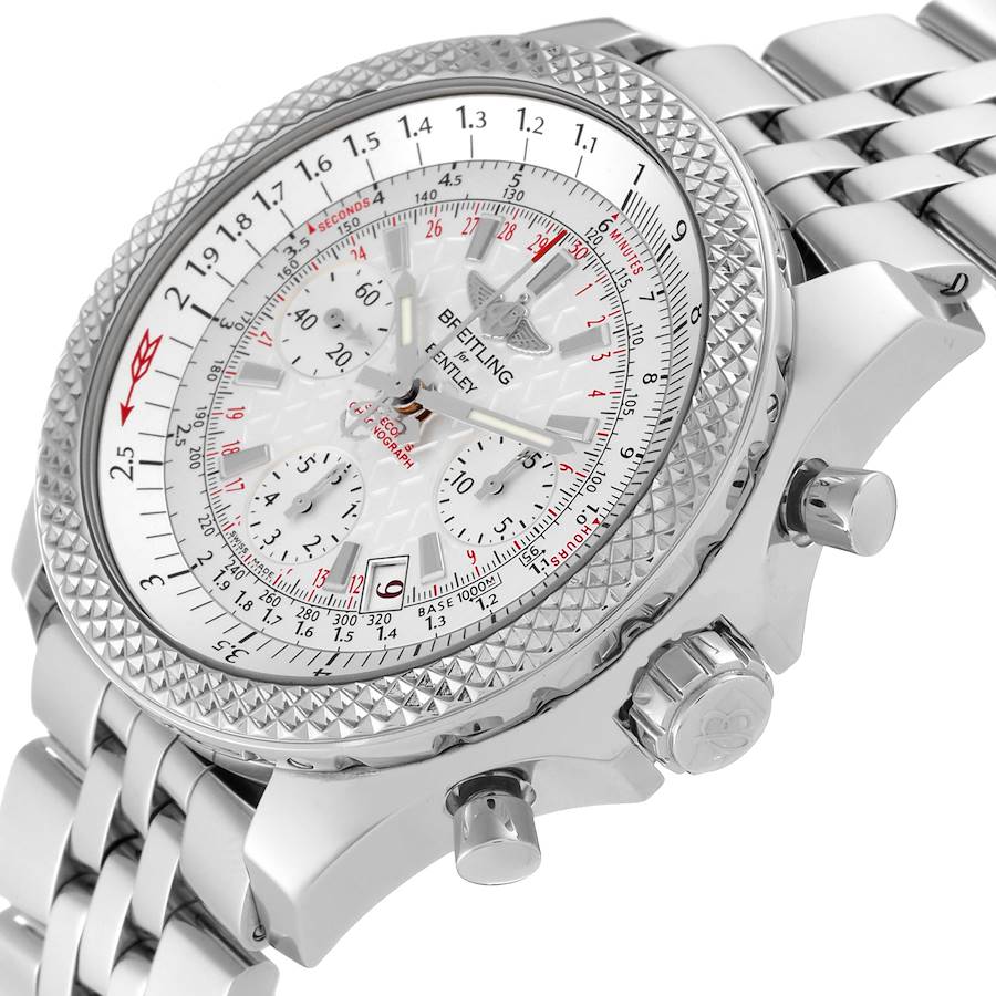 Breitling Bentley B06 44mm Chronograph Steel Mens Watch AB0612