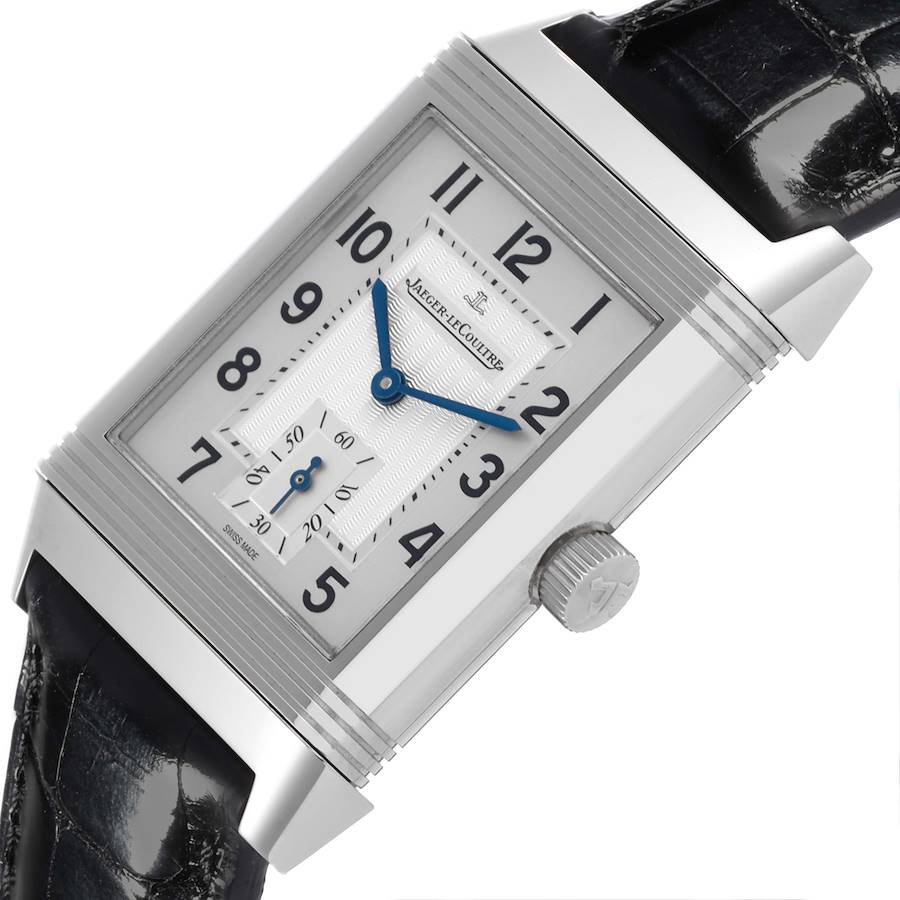 Jaeger LeCoultre Reverso Grande Taille Steel Mens Watch 270.8.62 Q3858520