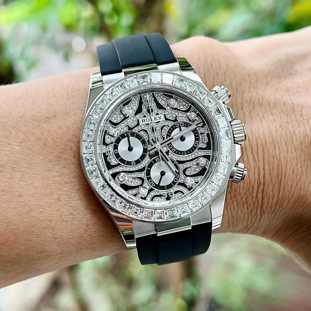 ??Limited Time Offer -Rolex Daytona 116589TBR White Gold 40mm Eye of the Tiger