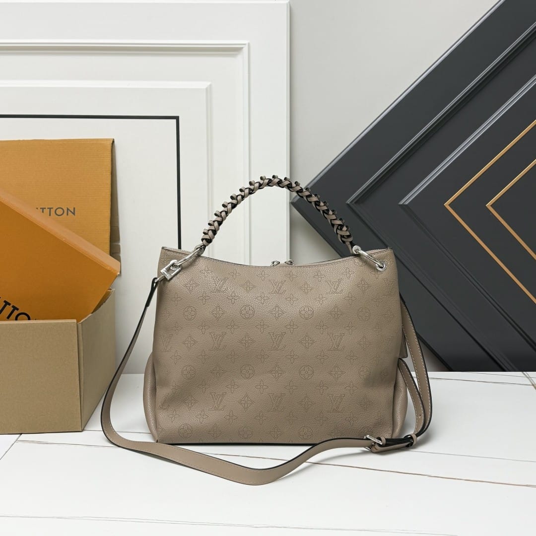 Louis Vuitton Carmel Mahina Perforated Leather Galet 32cm M56084