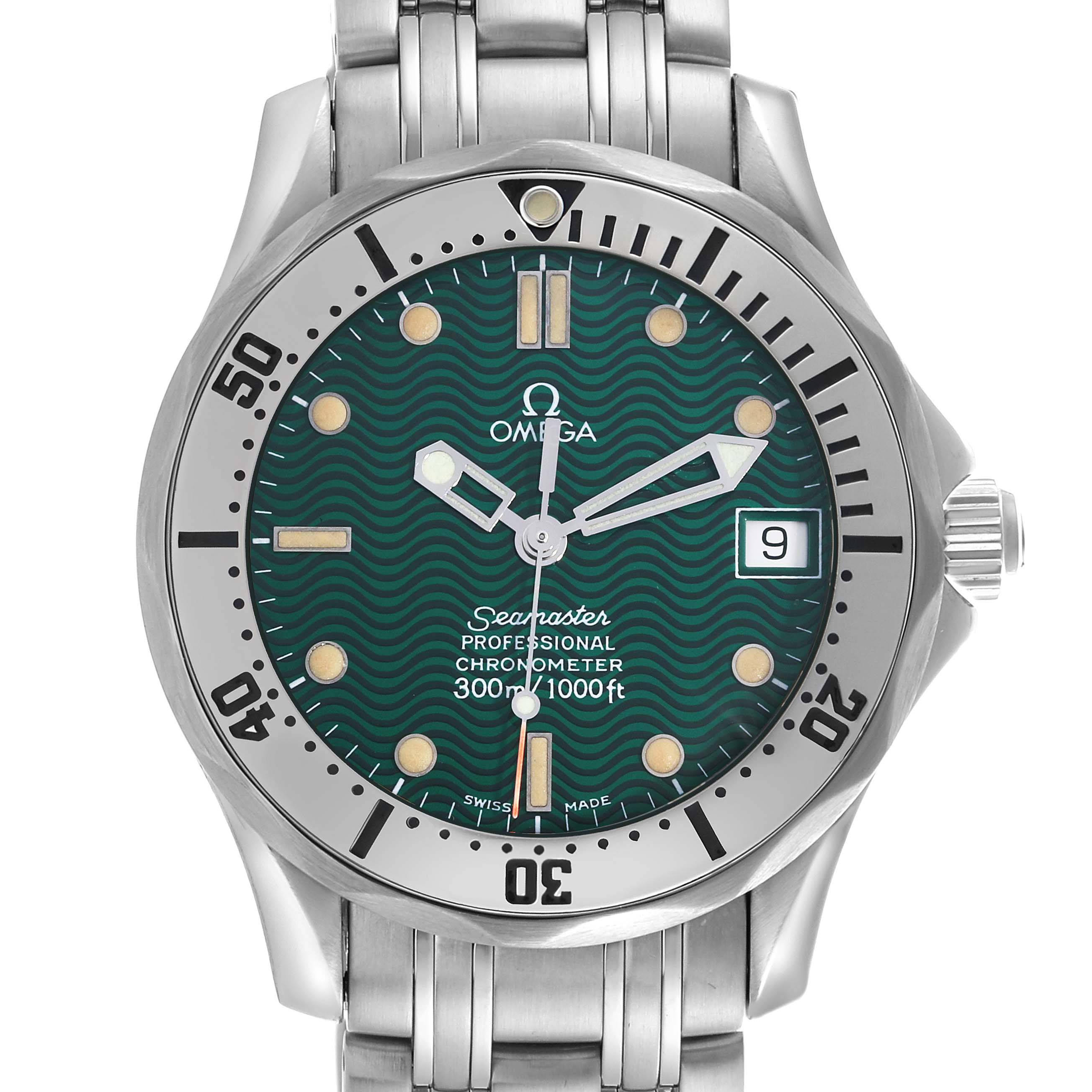 Omega Seamaster Midsize Jacques Mayol Limited Edition Mens Watch 36.25 MM 2553.41.00