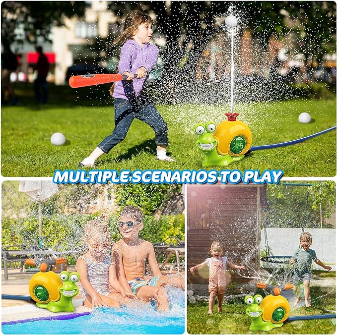 🔥Last Day 48% OFF - Water Sprinkler Baseball Toy