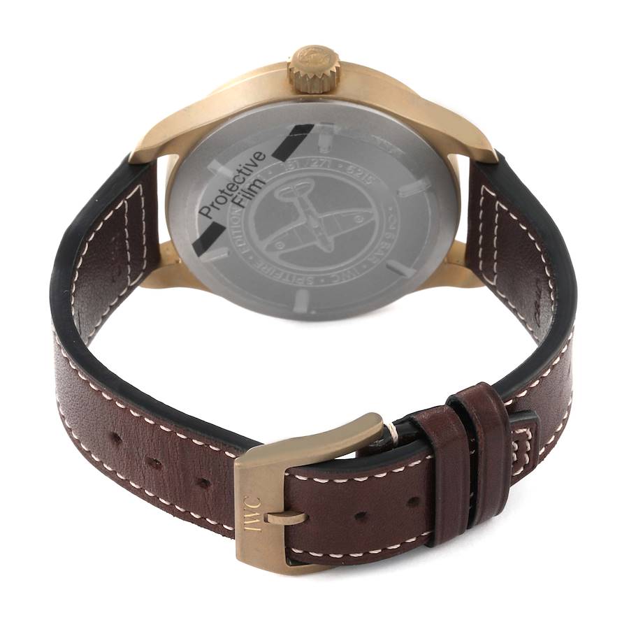 IWC Pilot UTC Spitfire Limited Edition Bronze Mens Watch IW327101