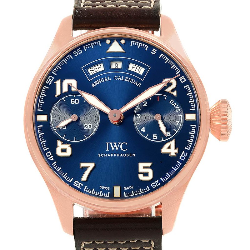 IWC Le Petit Prince Annual Calendar LE 250 Watch IW502701
