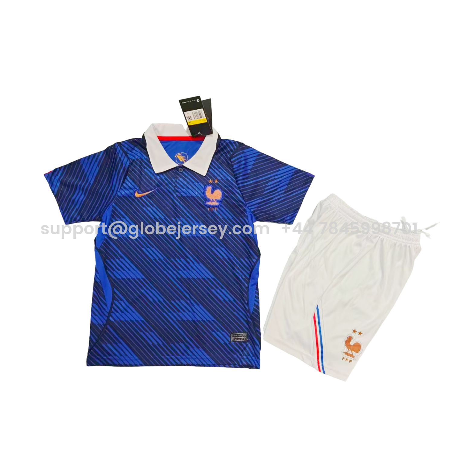 France 2026 Home Men's Adult Jersey Set - Fans Version