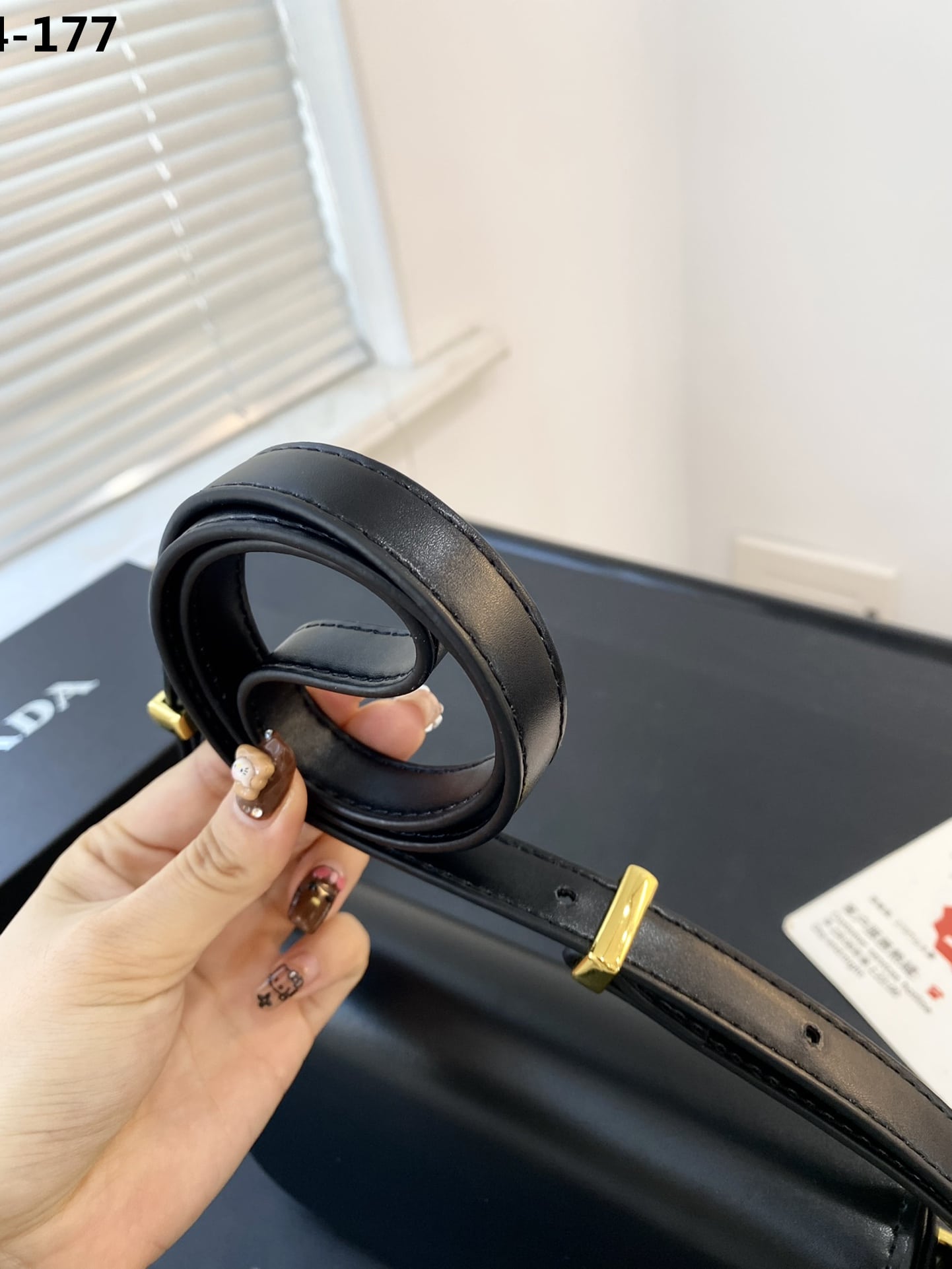 Prada Leather Shoulder Bag Black 21cm 1bd339 Ask F0002 V Mto