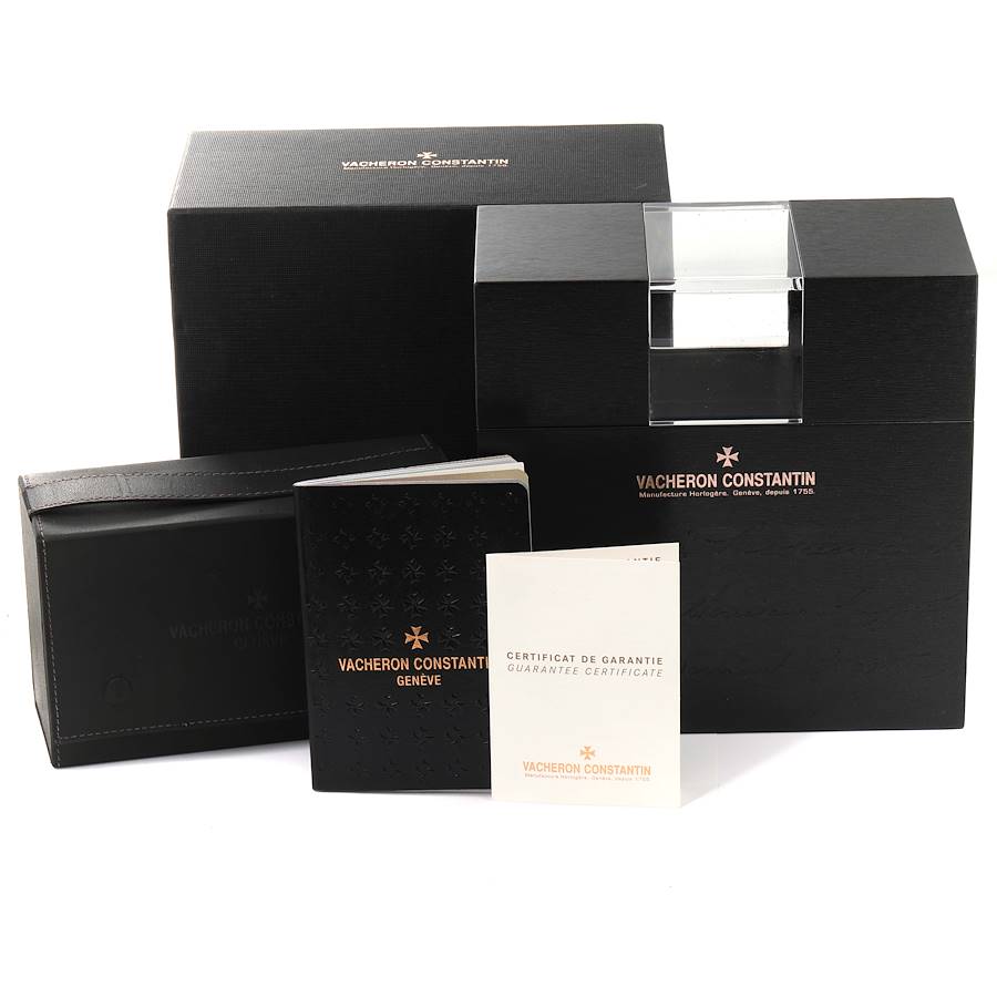 Vacheron Constantin Overseas Rose Gold Diamond Ladies Watch 47560