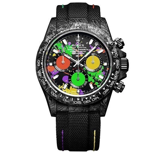 Rolex Cosmograph Daytona Carbon Motley Watch