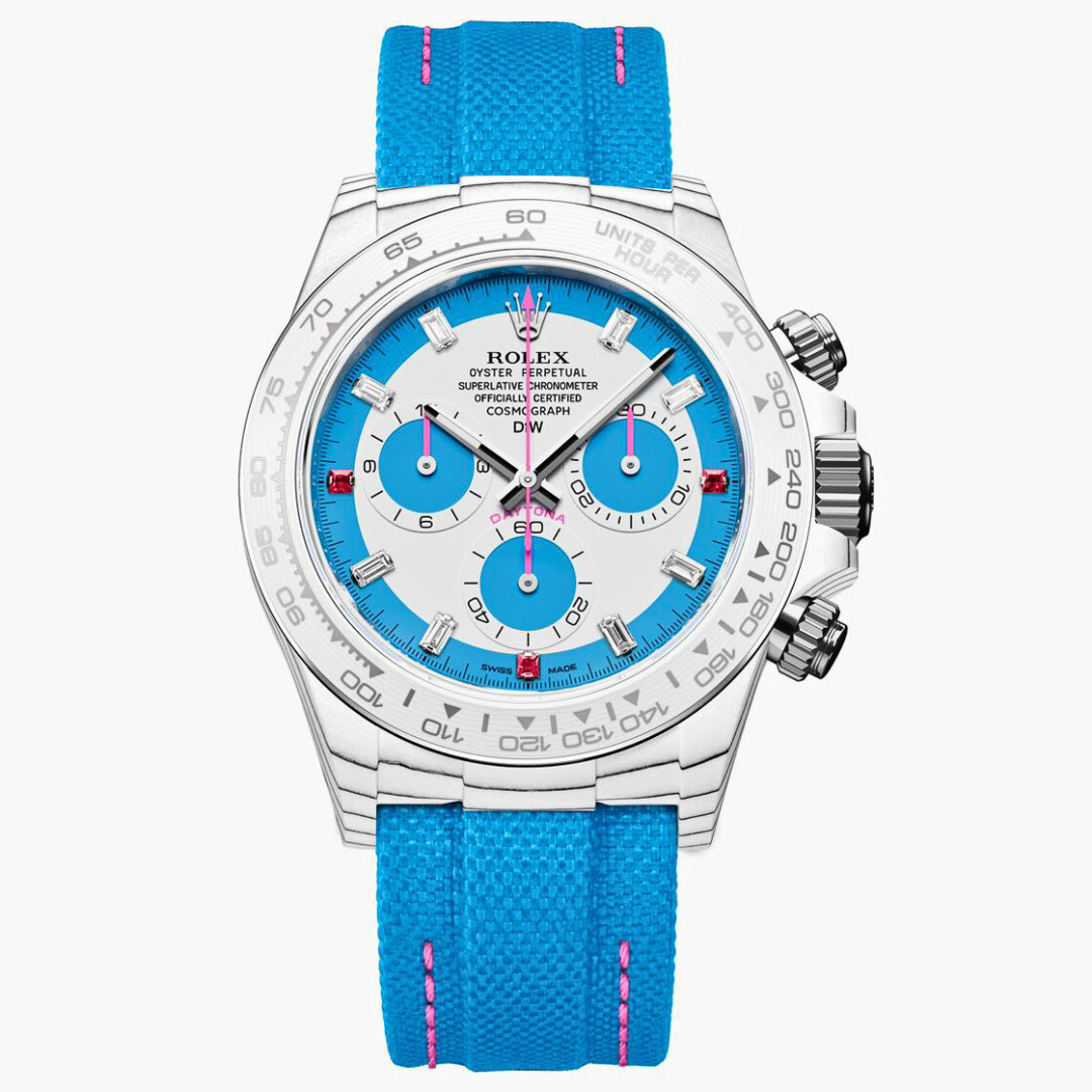 DiW Rolex Daytona CarboQuartz "RAINBOW S UNIQUE"