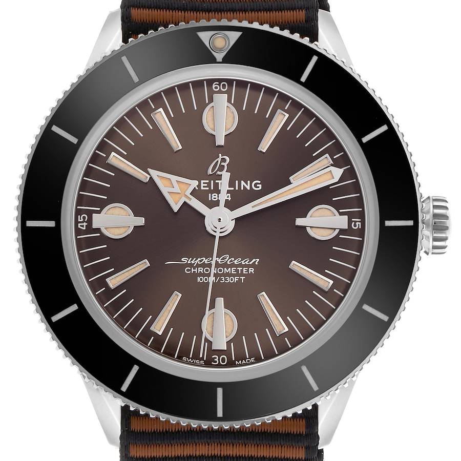 Breitling Superocean Heritage 57 Bronze Dial Steel Mens Watch A10370